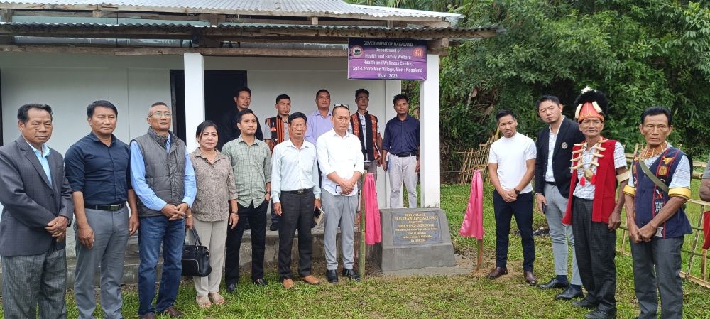 Health & Wellness Sub-Center at Mon village was inaugurated on May 31.